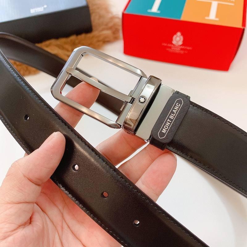 Mont Blanc Men's Belt 'Black'