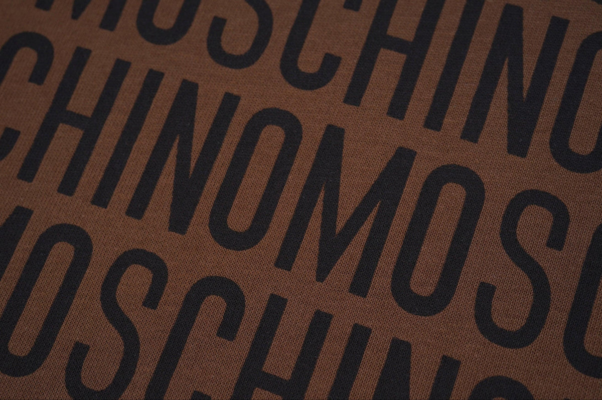 Moschino T-Shirt Without Collar 'Brown-Black'