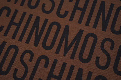 Moschino T-Shirt Without Collar 'Brown-Black'