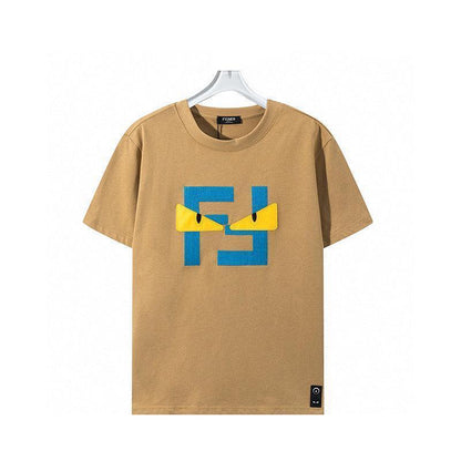 Fendi T-Shirt without Collar 'Beige'