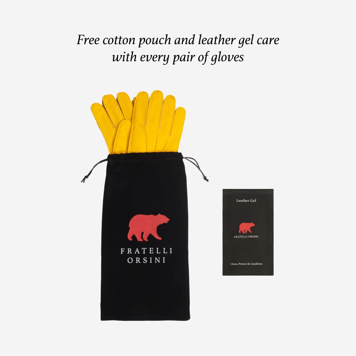 CS4345 (brown) - Women's Italian Silk Lined Leather Gloves with 2 Buttons — photo 7 of 8