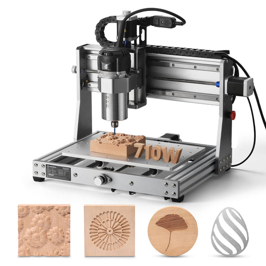 3020-PRO Ultra Desktop CNC Router, 710W Spindle for Metal Carving and Cutting — photo 1 of 10