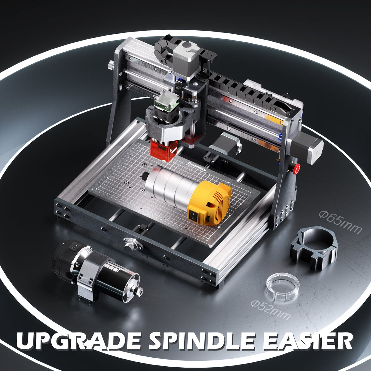 3020-PRO Ultra Desktop CNC Router, 710W Spindle for Metal Carving and Cutting — photo 10 of 10