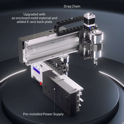 3020-PRO MAX V2 CNC Router for Metal Carving and Cutting — photo 4 of 9