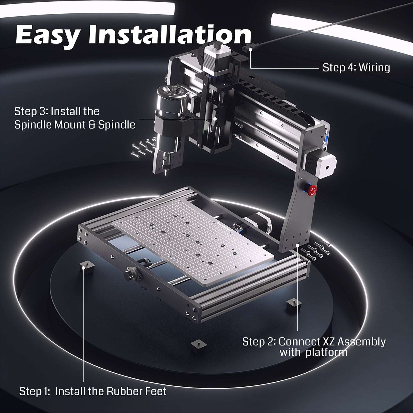 3020-PRO MAX V2 CNC Router for Metal Carving and Cutting — photo 3 of 9