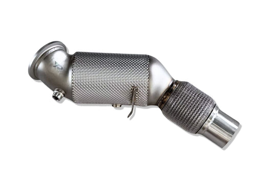 BMW B58 4.5'' Maxflow Downpipes w/ Heatshield for TU1/2/3 - Yonristic Performance — photo 1 of 6