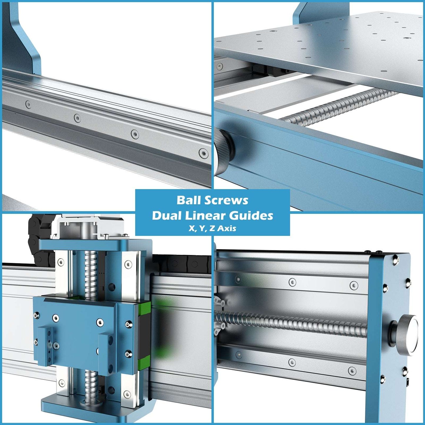 3030-PROVer Ultra Desktop CNC Router for High Precision Metalworking, with Linear Guide & Ball Screw Motion — photo 9 of 10