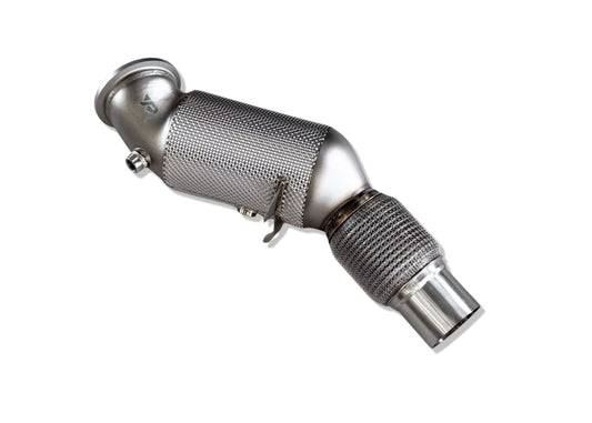 BMW B58 4.5'' Maxflow Downpipes w/ Heatshield for TU1/2/3 - Yonristic Performance — photo 2 of 6