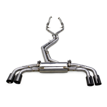 T304 Stainless Valved Catback Exhaust System for Audi Q8 Q8 2.0T 3.0T