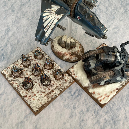 30x22" Double-Sided 'Cracked Earth' + 'Snow' F.A.T. Mat Battle Gaming Mat — photo 5 of 5