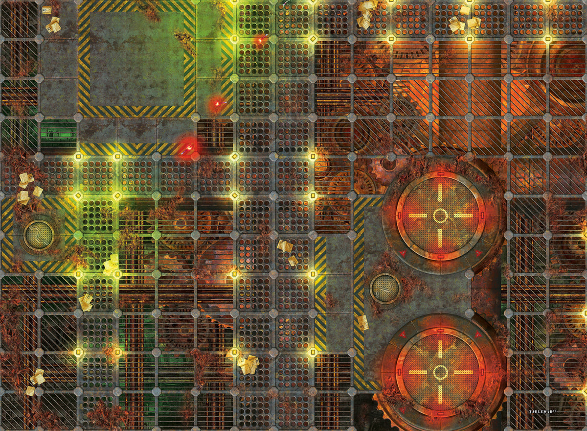 30x22" Double-Sided 'Industrial' + 'Underforge' F.A.T. Mat Battle Gaming Mat — photo 3 of 3