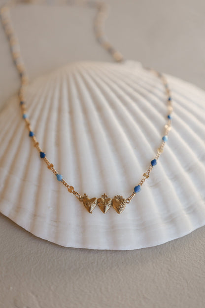 Holy Family Hearts® Blue Tiny Version