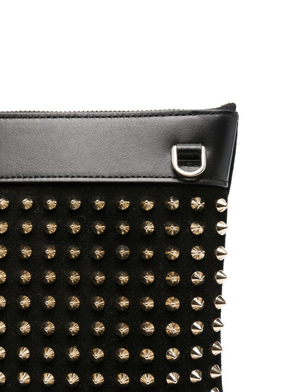 CHRISTIAN LOUBOUTIN Men's Mini Leather Wallet for FW25