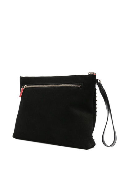 CHRISTIAN LOUBOUTIN Men's Mini Leather Wallet for FW25
