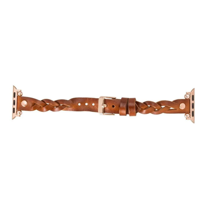 Apple Watch Braided Band - Brown - Chico