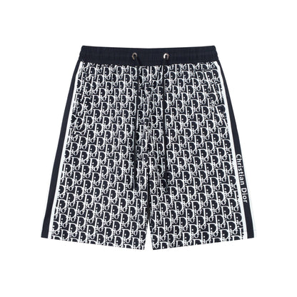 Dior Knit Basketball Shorts 'Black/White'