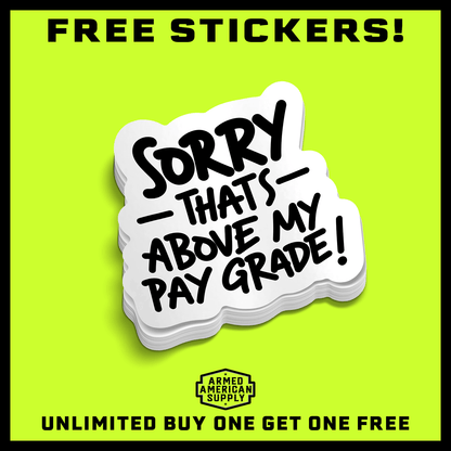 Pay Grade - Hard Hat Decal — photo 2 of 2