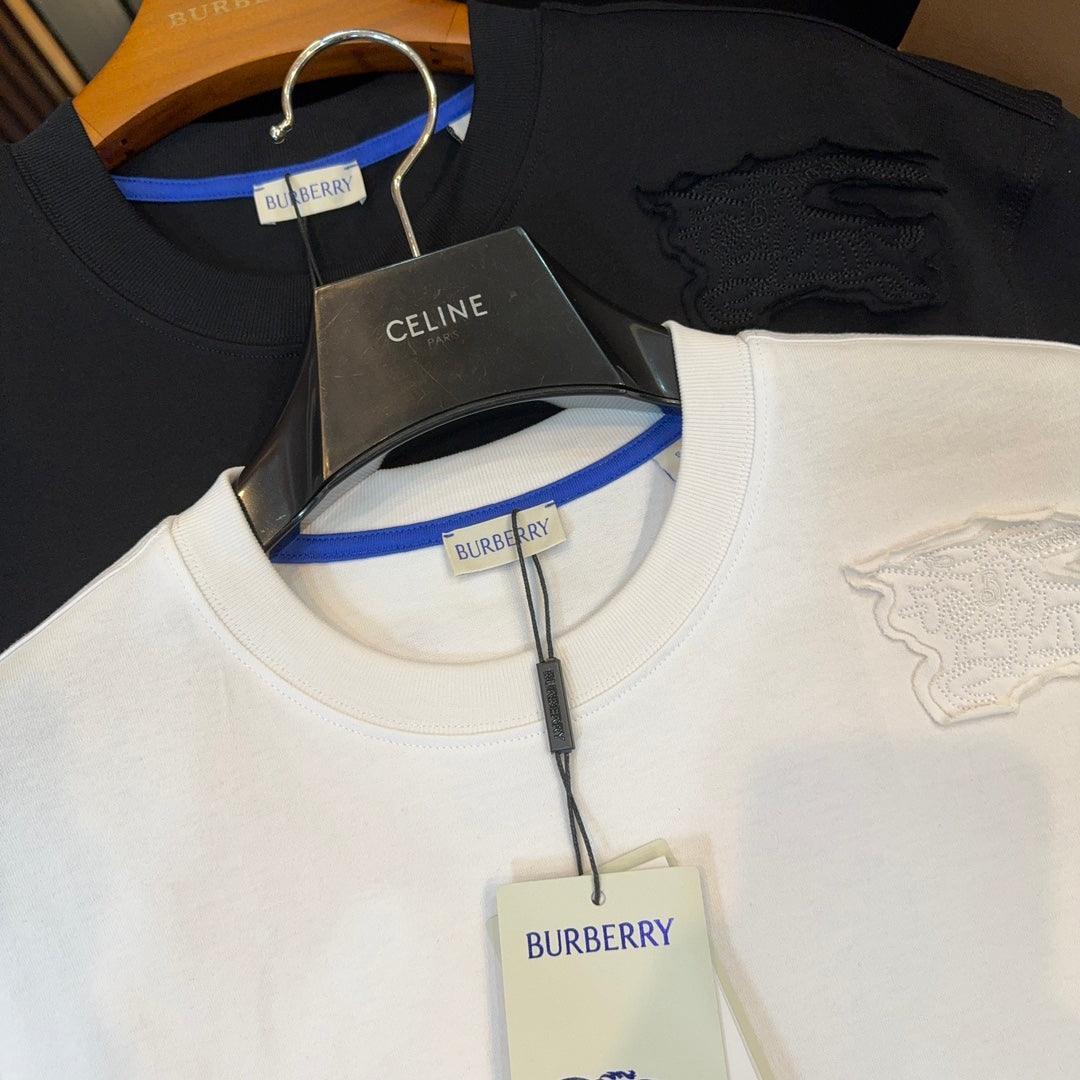 Burberry T-Shirt Without Collar 'White'