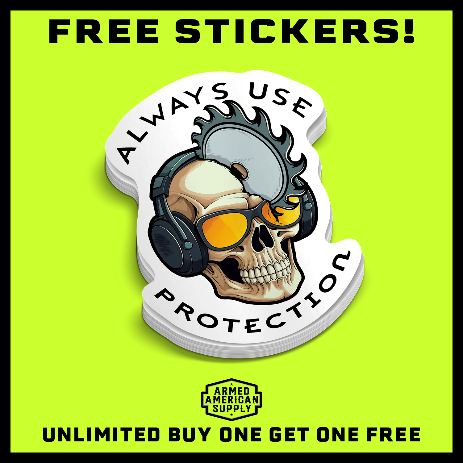 Protection  -  Hard Hat Decal — photo 2 of 2