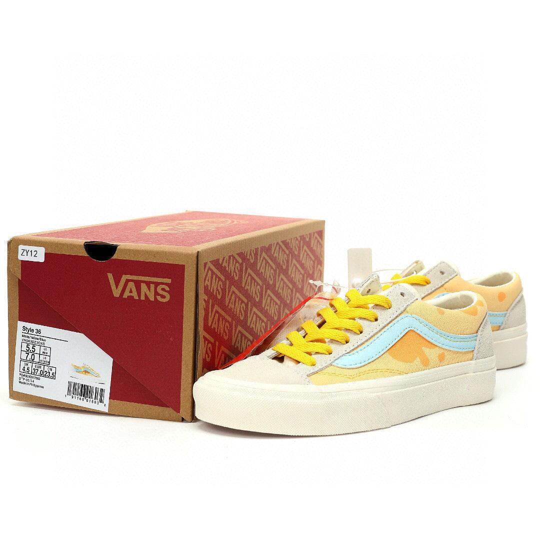 Vans Vault OG Style 36 LX 'Yellow/White/Sky Blue/Grey'