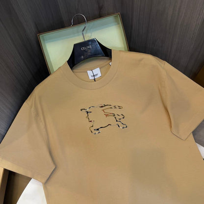 Burberry T-Shirt Without Collar 'Beige'