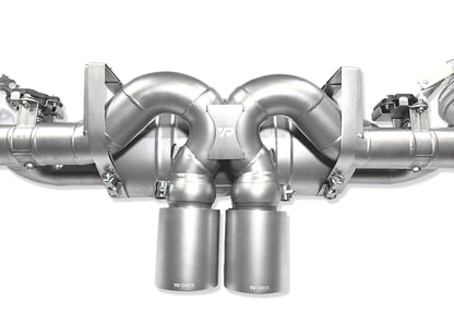 Porsche 992 GT3 / GT3 RS Titanium Exhaust System VANTA Edition - Yonristic Performance — photo 3 of 10
