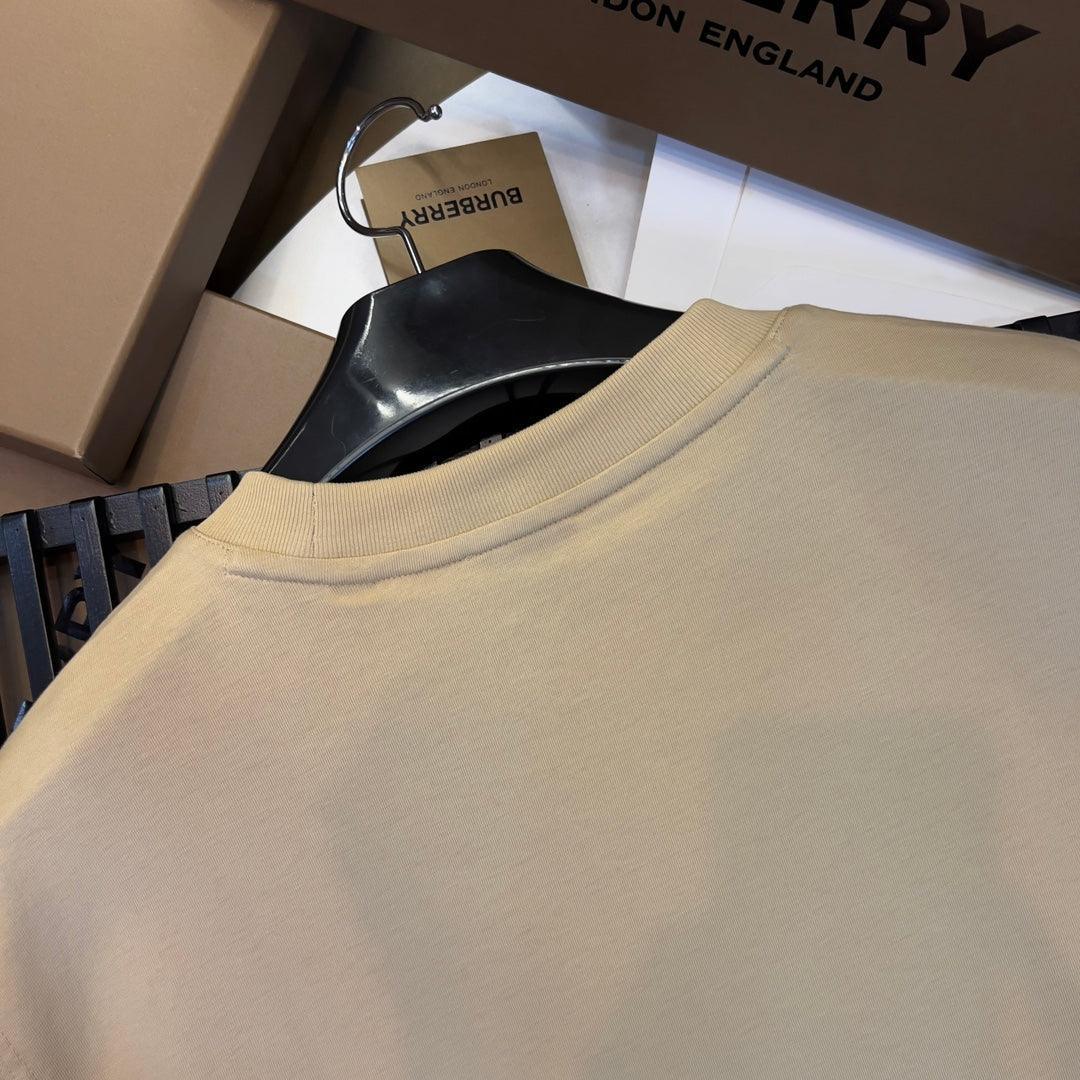 Burberry T-Shirt Without Collar 'Beige'