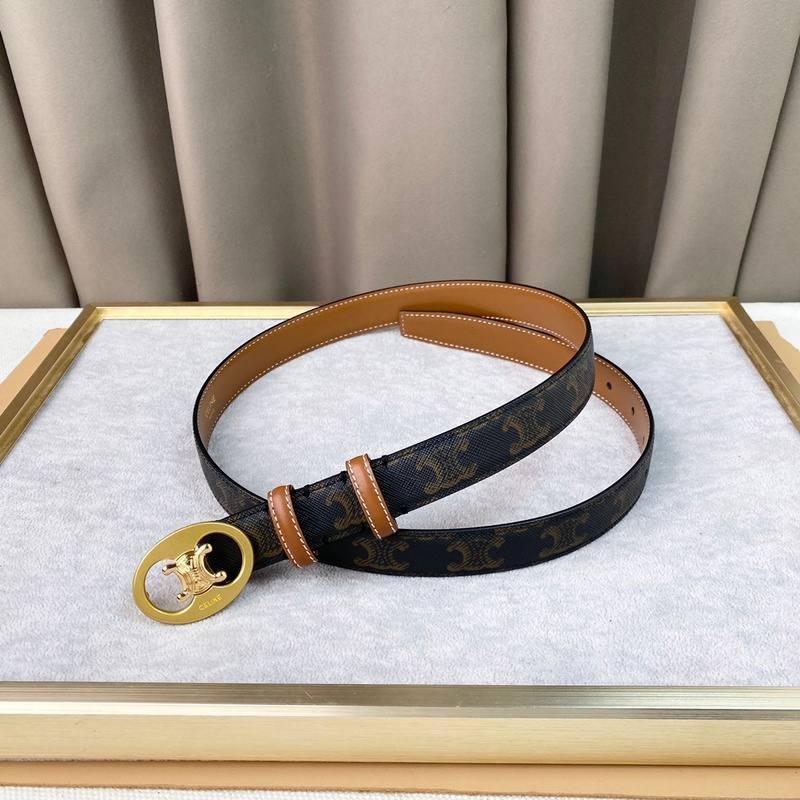 Celine Women Belt 'Black/Brown'