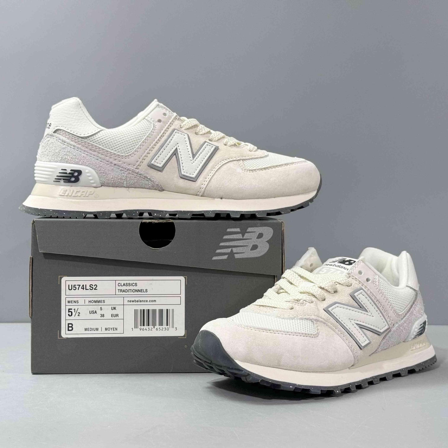 New Balance 574 'Beige White'