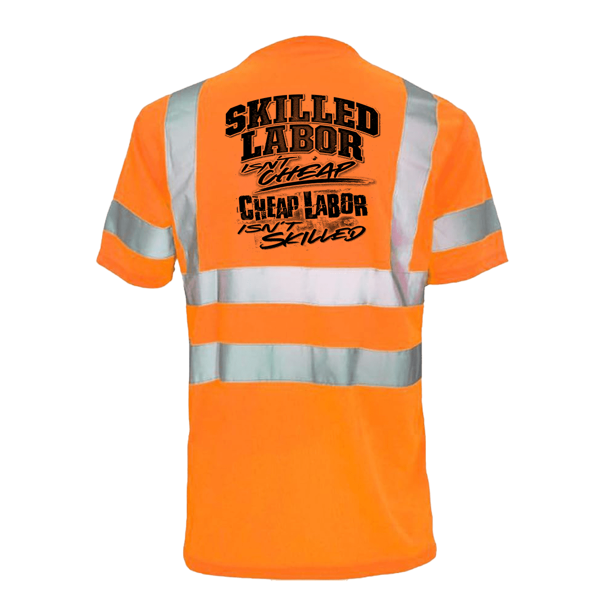 Skilled Labor - Reflective Safety T-Shirt — photo 2 of 2