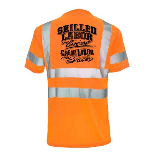 Skilled Labor - Reflective Safety T-Shirt — photo 2 of 2