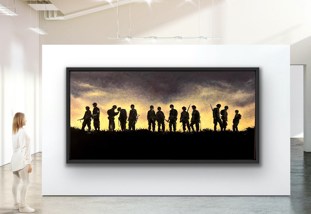 Easy Company - Band of Brothers Silhouette