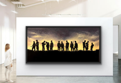 Easy Company - Band of Brothers Silhouette