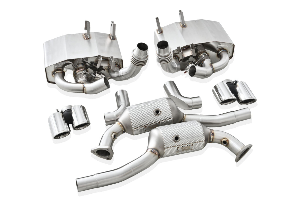 Porsche 997.1 Carrera Exhaust Mufflers & Race Headers - Yonristic Performance — photo 6 of 8