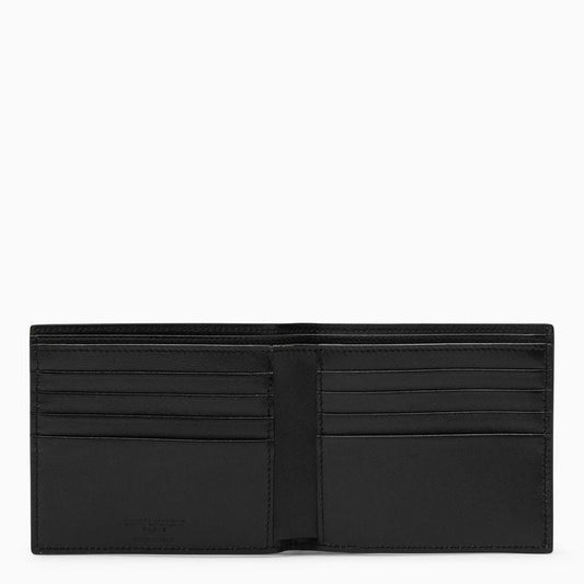 SAINT LAURENT Mini Leather Bi-Fold Wallet