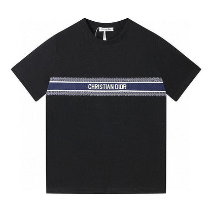 Dior T-Shirt Without Collar 'Black'