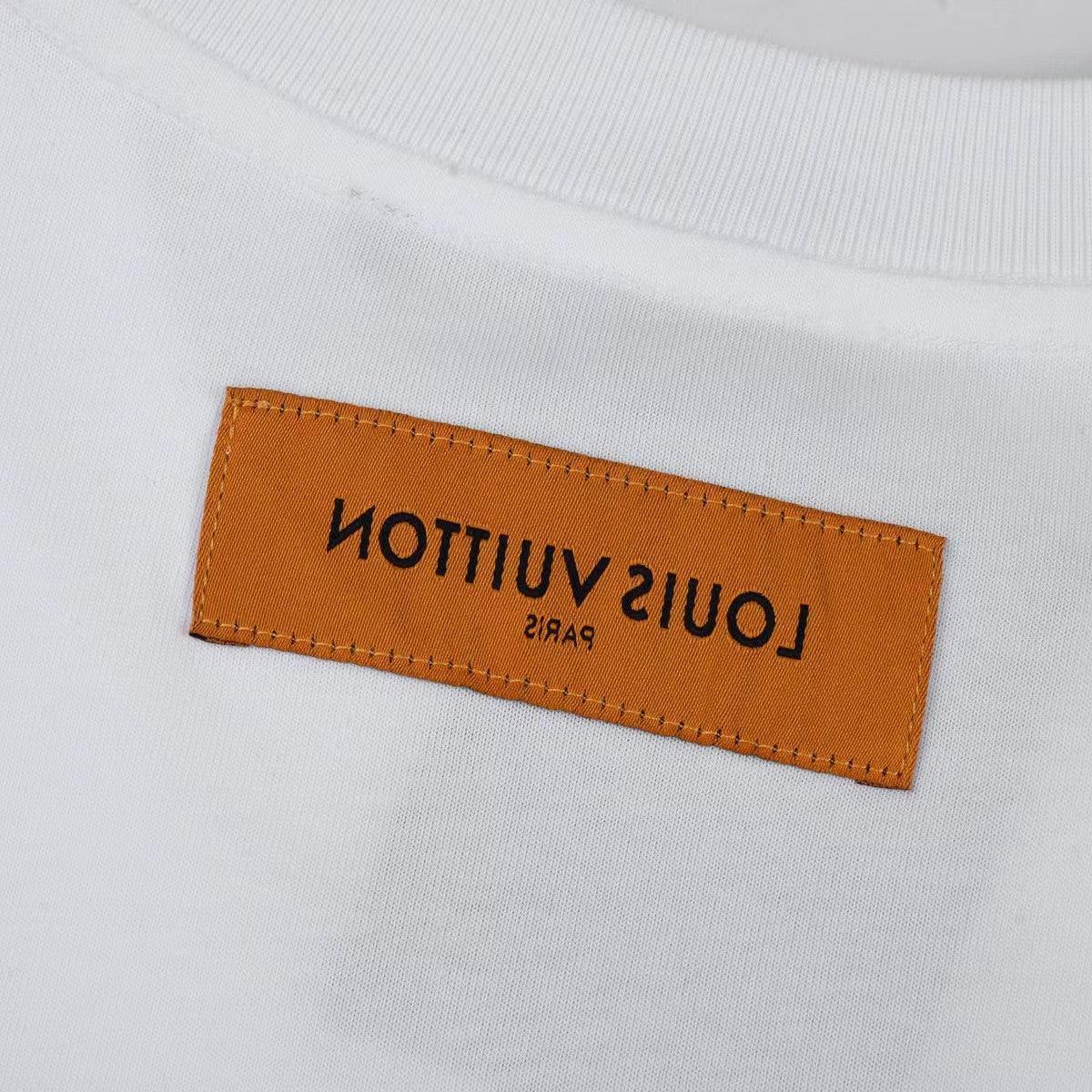 Louis Vuitton T-Shirt Without Collar 'White'
