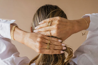 Marielle | Gold Vermeil & Sapphire