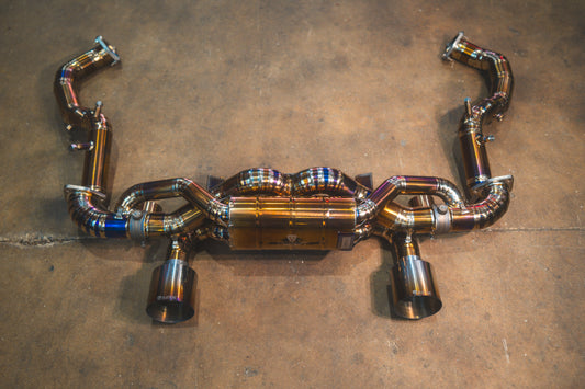 Valvetronic Valved Sport Exhaust System for Porsche 718 GT4RS/Spyder RS — photo 1 of 10