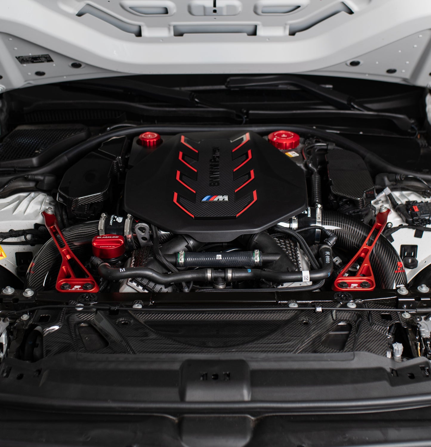 RENNELEMENT G90/G99 M5 3.5” Dry Carbon Fiber Front Mount Intake System