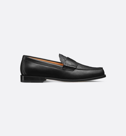 DIOR HOMME Men's Leather Loafers - FW25 Collection