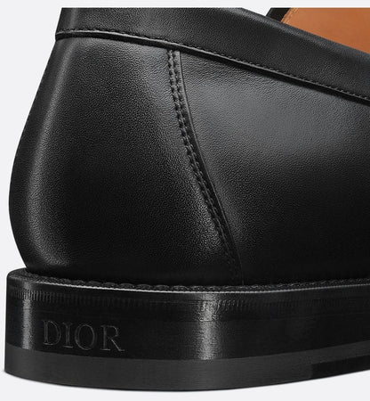 DIOR HOMME Men's Leather Loafers - FW25 Collection