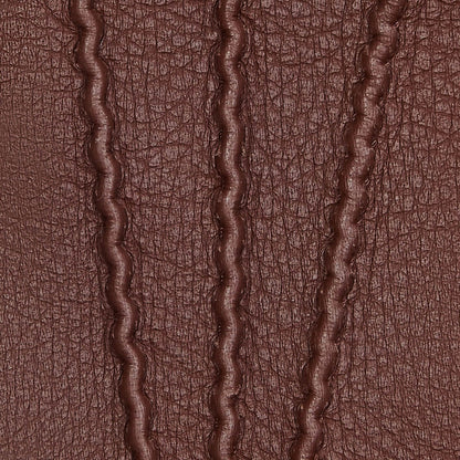 Vittoria (brown) - Italian gloves made of American deerskin leather with cashmere lining — photo 4 of 10