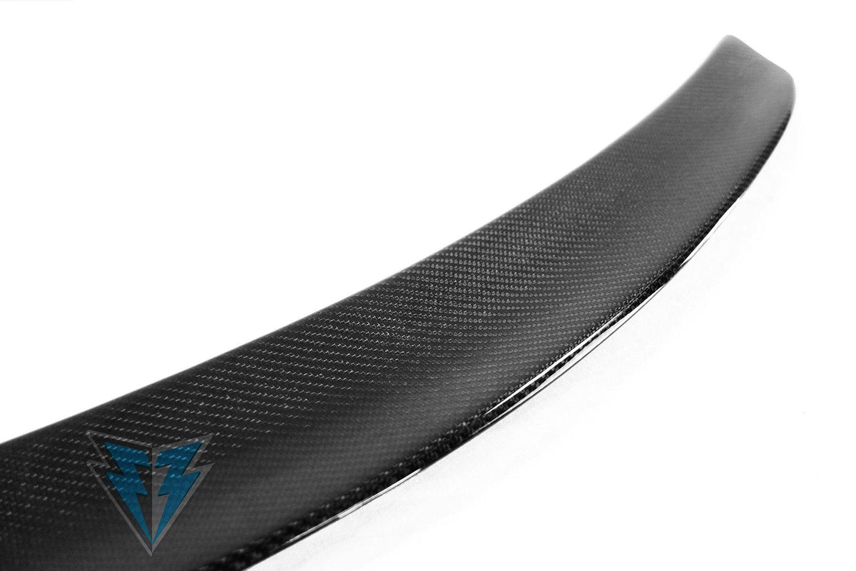 2012-2026 Tesla Model S TS Style Carbon Fiber Trunk Spoiler | FYBR Aerodynamics — photo 3 of 4