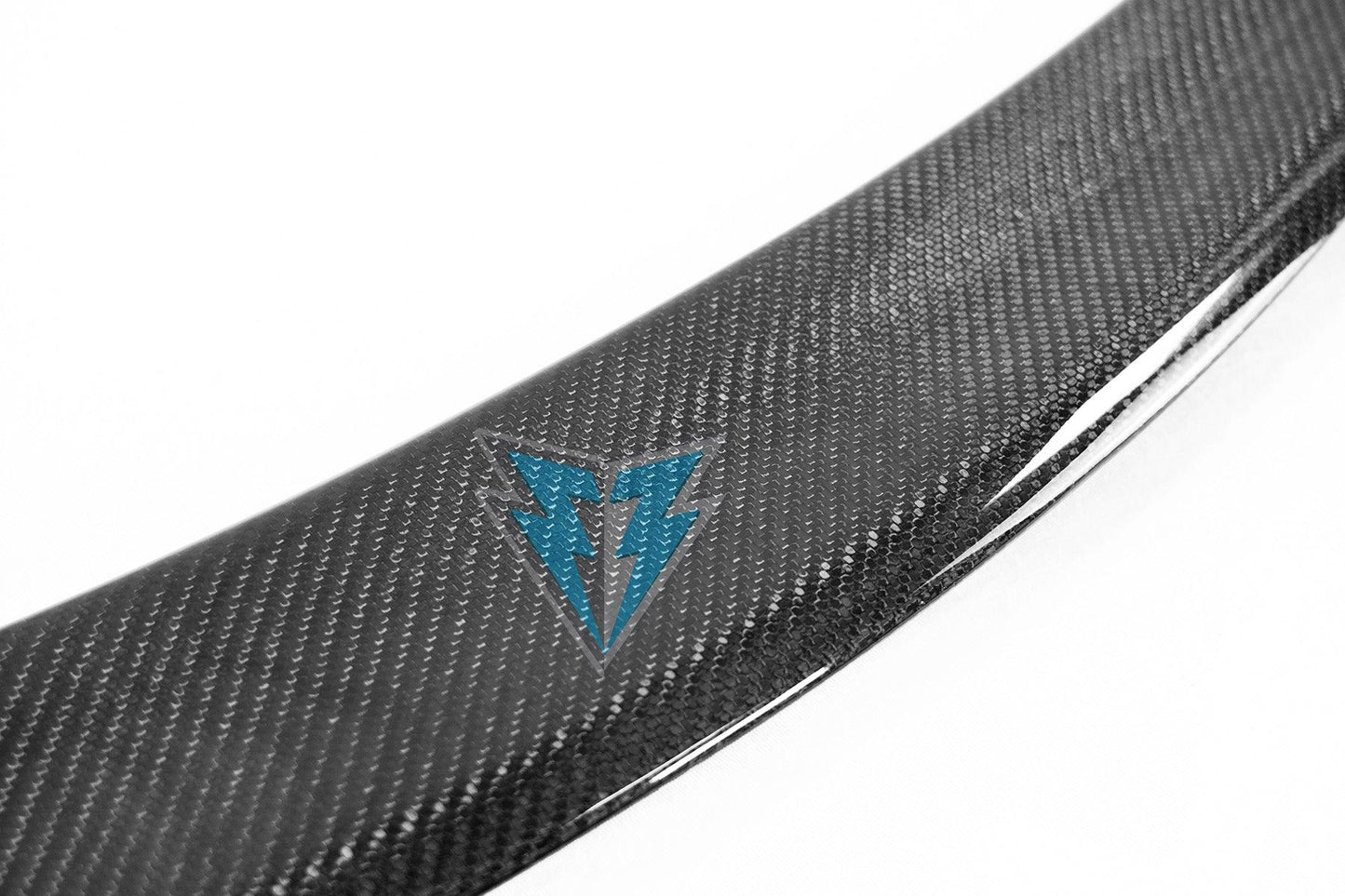 2012-2026 Tesla Model S RS Style Carbon Fiber Trunk Spoiler | FYBR Aerodynamics — photo 2 of 4