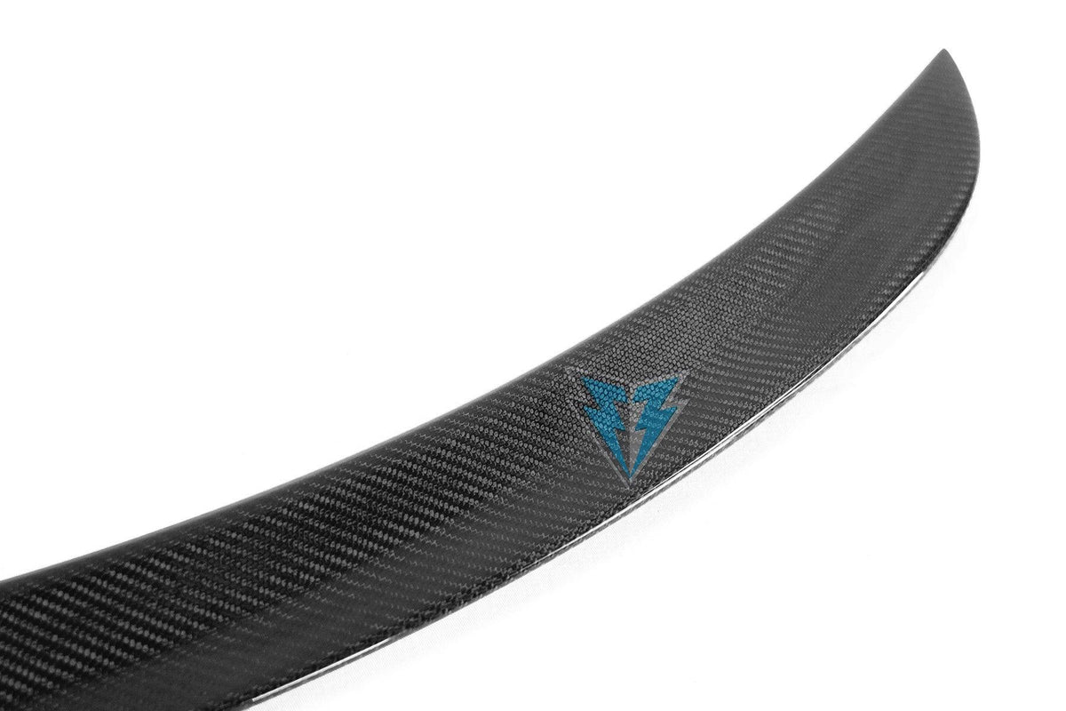 2012-2026 Tesla Model S TK Style Carbon Fiber Trunk Spoiler | FYBR Aerodynamics — photo 3 of 4