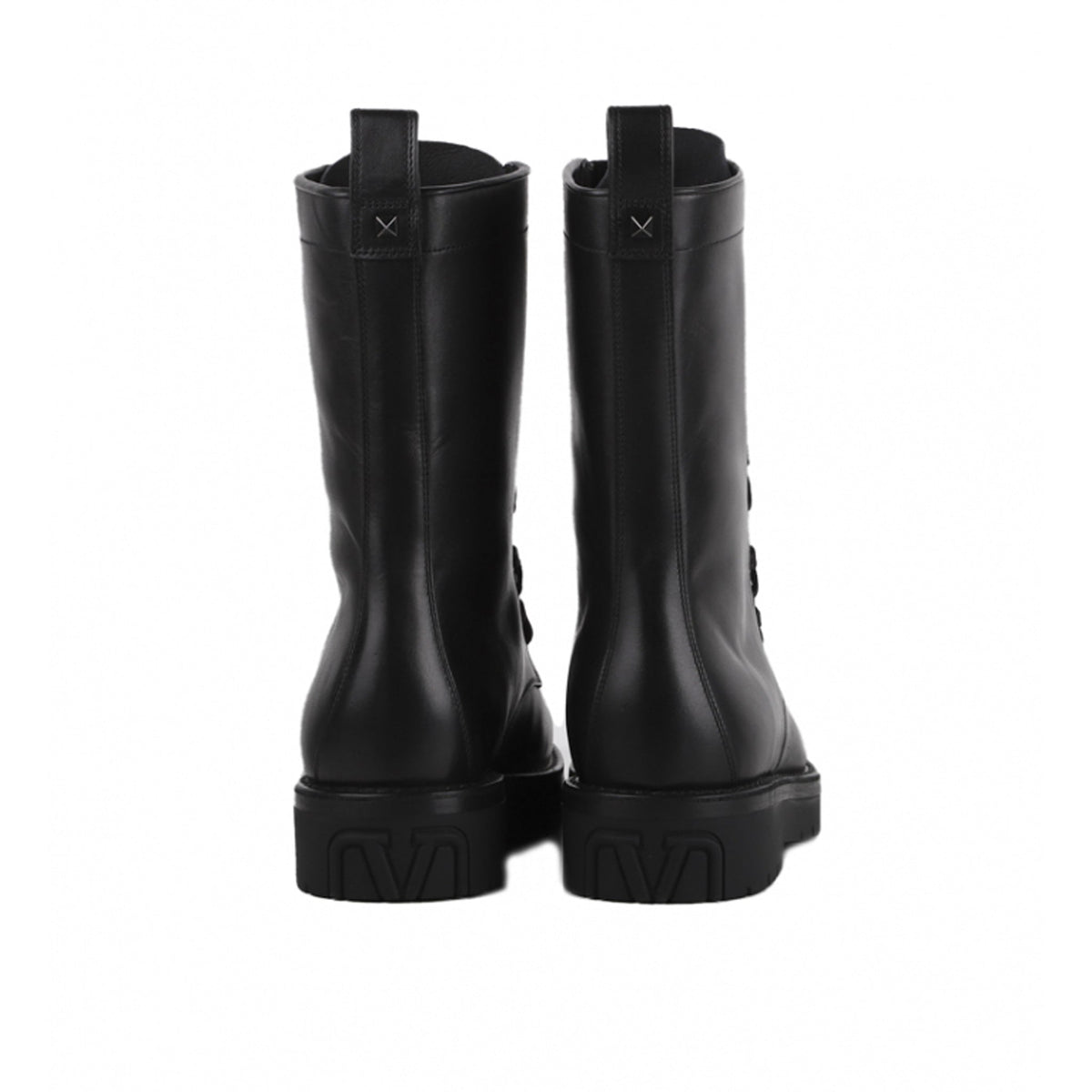 Valentino Garavani Valentino Garavani Combat Leather Boots