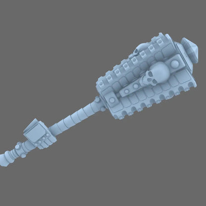 Cyber Samurai Greater Tetsubo Right Hand