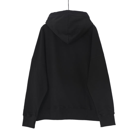 Palm Angels Logo-Print Sweatshirt Black/White