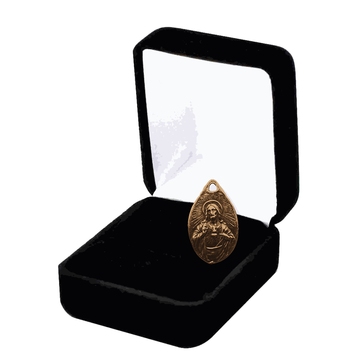 Vintage Bronze Our Lady of Mount Carmel Medal